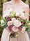 Dusty Rose Artificial Flower Combo – Silk & Foam Fake Roses for DIY Wedding Bouquets, Centerpieces, Party, Baby Shower & Home Decor